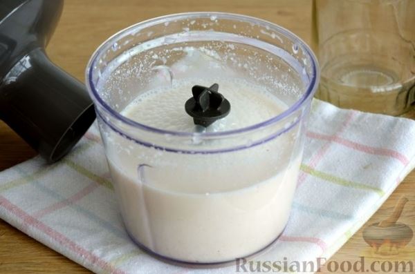 Растительное молоко из кунжута